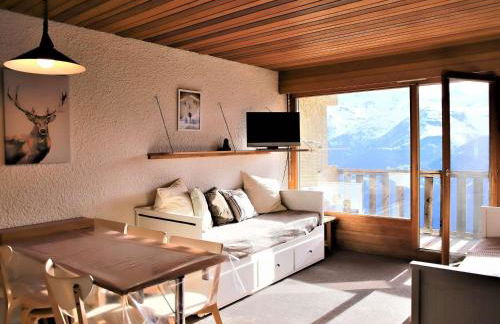 Studio cabine au pied des pistes avec balcon et ascenseur à Auris en Oisans - FR-1-297-154 - Foto 1