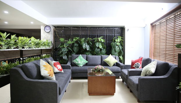 Sitzecke in der Lobby