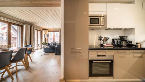 Apartment Cervino Monriond Courchevel - by EMERALD STAY - Foto 3, stove, minibar