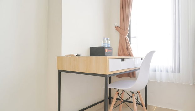 Minimalist And Homey Studio At Evenciio Margonda Apartment - Foto 4, Habitación