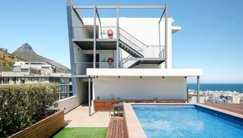 Modern Sea Point Apartment w Sea Views Alpha Sunsets - Foto 3, Quarto