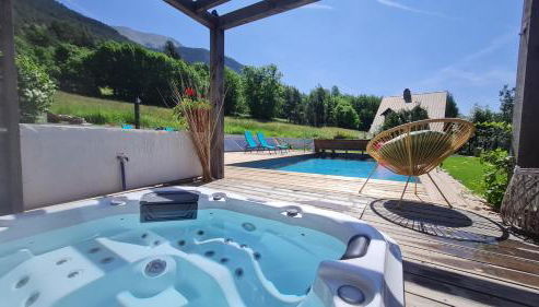Chalet SERRE CAMBEOU Piscine&spa - Foto 3