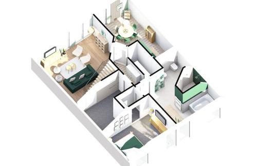 Grünblick Oase No1 Ferienwohnung Wiesmoor - Foto 2