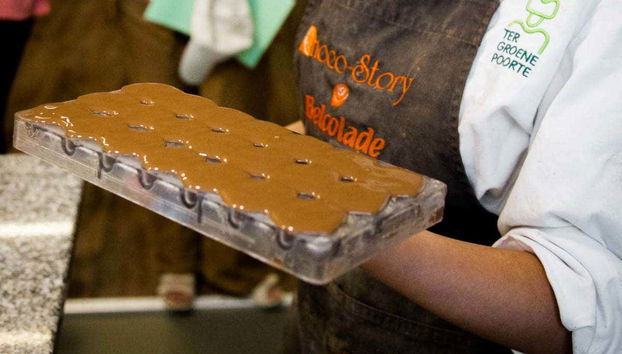 Démonstration au Choco-Story