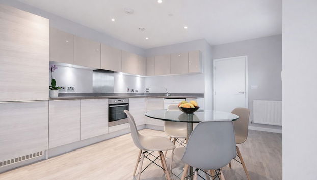 Roomspace Apartments -Vertex House - Foto 5, Eigene Küche