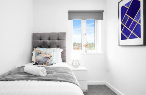 Modern Two Bed Apartment - Sleeps 3 - WiFi & Parking Included 57C - Foto 12