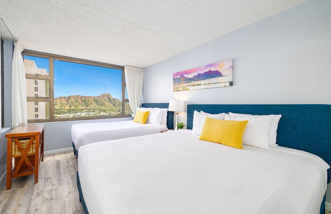 Diamond Head and Ocean views with King Bed and Parking - Foto 9