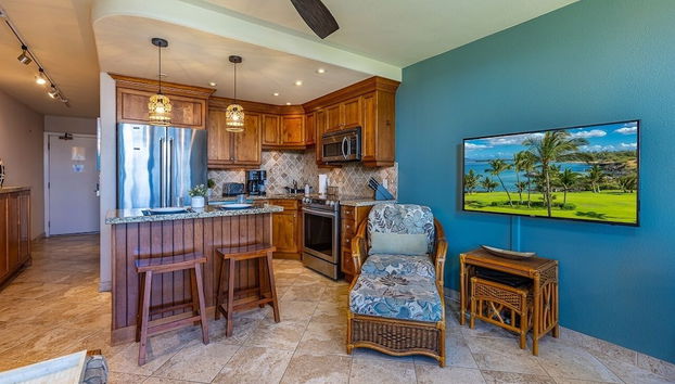 Kihei Surfside 506 1 Bedroom Condo - Foto 5, Cocina privada