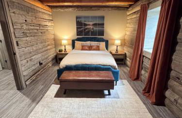 A Novel Stay 3 bed 2 bath log cabin in Shelbyville, IL - Foto 14