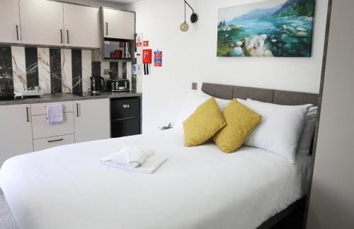 CB Stays Peterborough - Ideal Work Stay Studios with Kitchen Access - Foto 17