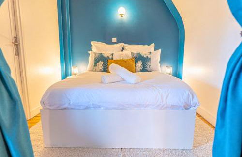 Le Cocon de la Cathédrale - Hypercentre Evreux - Jungle Chic - Vue sur l'Iton et Cathédrale - Foto 17