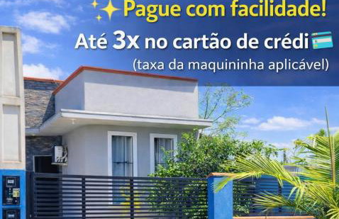 Jack&Mari Beach House, 3x cartão de crédito, 2 quartos, 600m da praia, Ar Condicionado, até 8 pessoas - Foto 1