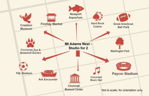 Mt Adams Nest - Studio for 2 - Foto 5