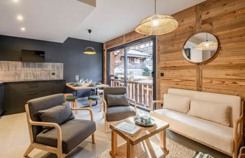 Morzine: Appart 6 pers, 41m², centre, ski-in/ski-out - FR-1-754-106 - Foto 1