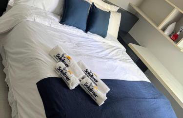 Flat com 2 Qts próx a praia, shoppings, mercados, restaurantes e padarias - Foto 9