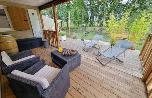 Chalet 18 tout confort pour un séjour dans domaine avec Piscine et en bordure Lac avec plage artificielle - Foto 5