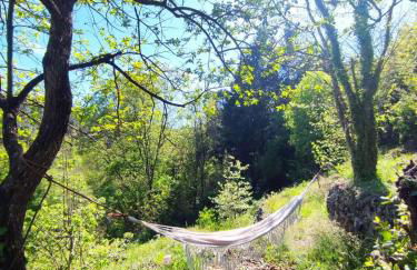 Clède lovée dans la forêt, sauna & bain nordique - Foto 21