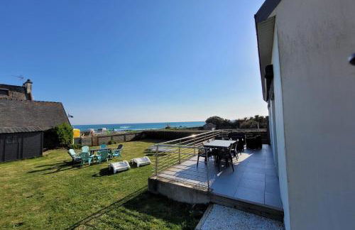 Tipoz'Immo - Maison de la Baie - vue mer et accès direct à la plage - animaux bienvenus - wifi inclus - linge inclus et lits faits - terrasse et jardin clos - parking gratuit - proche des commerces et des attractions touristiques - Foto 29