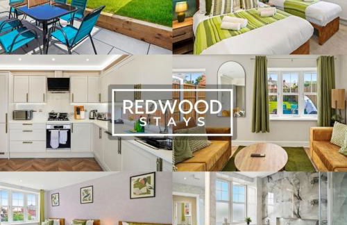 Spacious 4 Bedroom 2 Bath Serviced Home For Contractors & Families with X2 Free Parking Spaces, Fast WiFi - Hosted By Redwood Stays - Foto 1