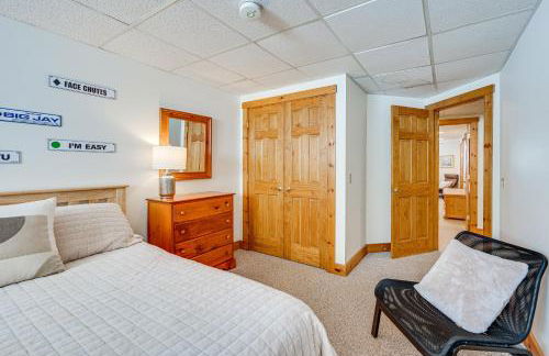 Ski-In Resort Family Condo with Deck at Jay Peak! - Foto 25