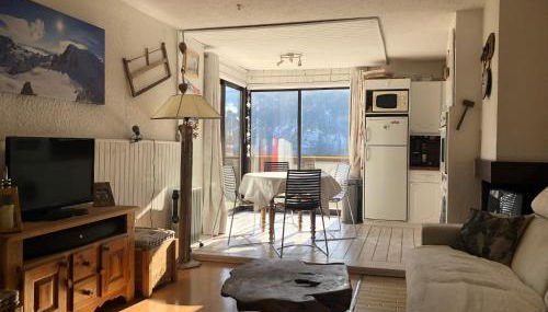 Grand studio La Foux d Allos avec vue et terrasse - Foto 4