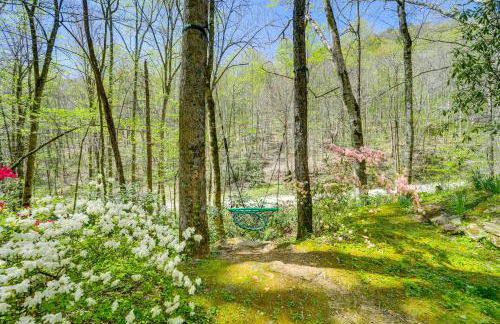 Spring Creekside Getaway at Whittier Cabin with Deck - Foto 26