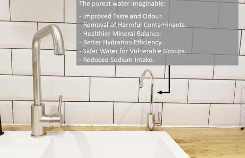 Hidden Retreat with Steam room, KING bed near tube - Foto 11