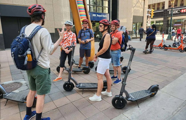 Tour de patinete elétrico por Calgary - Foto 3