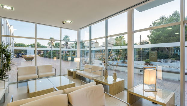 Zona de estar del vestíbulo