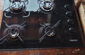 Casa Espaço Sara Piscina com total privacidade, área gourmet completa com churrasqueira fogão a lenha, a 5min do centro e do parque das águas - Foto 42