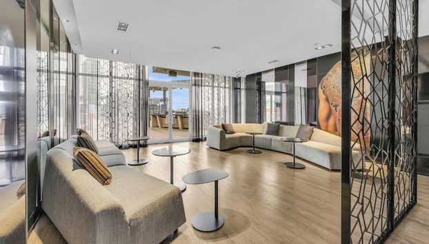 Zona de estar del vestíbulo