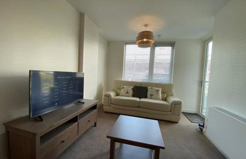 Central Milton Keynes hub one bedroom secured apartment - Foto 9