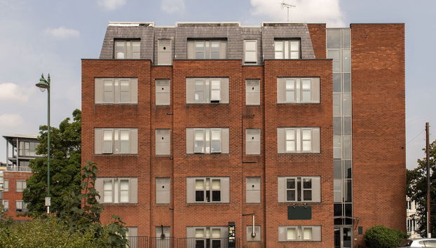 Fassade der Unterkunft