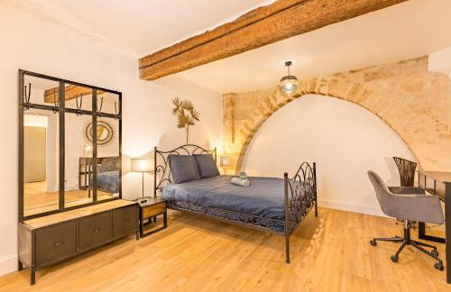 ALMA F2 hypercentre 1min cathédrale saint Pierre 3 min Tram Charme ancien & confort moderne Netflix - Foto 12