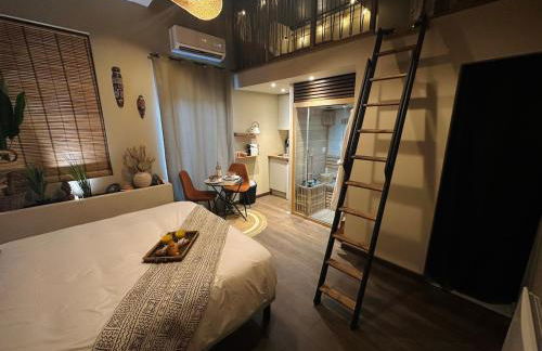 Le Jacaranda - Suite africaine - Sauna & Netflix - Foto 21