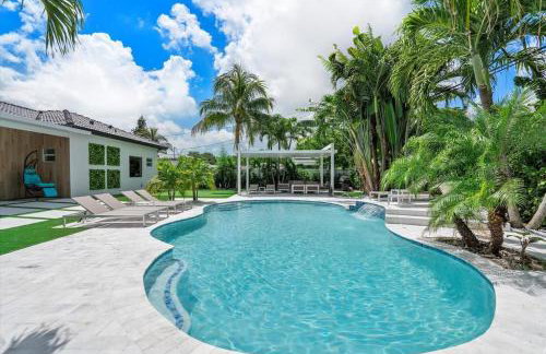 VillaLee-Jungle Palm Island white marble pool Area - Foto 23