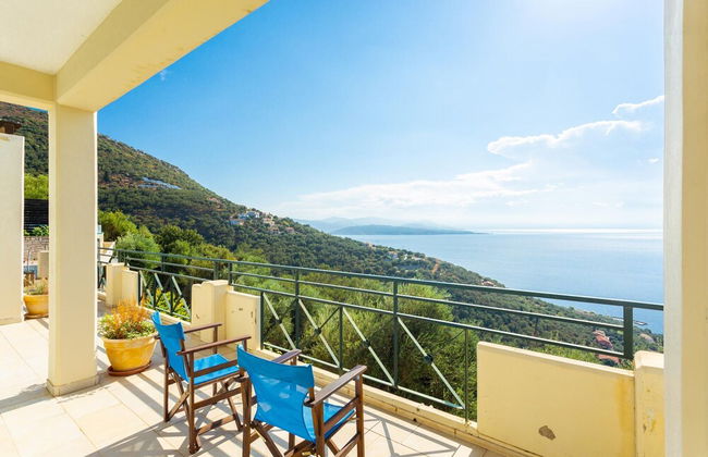 Villa Georgios Large Private Pool Sea Views A C Wifi - 1035 - Foto 49