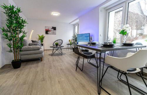 FeWoMo Stilvolles EG Appartment, Brauneberg, 4 Pers, Boots Slipanlage, Moselradweg, Seniorengerecht - Foto 1