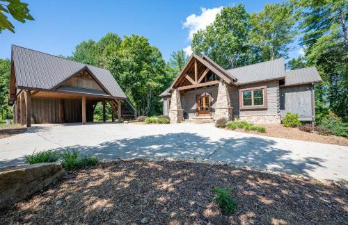 Copperline Lodge - Luxury Creekside Retreat - Creekside Views, Hot Tub, Game Room, Outdoor Fireplaces, Chef Kitchen, Fire Pit - - Foto 69