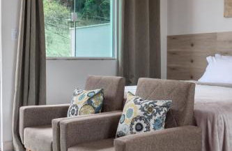 Studio completo com ar, garagem e varanda espaçosa - Ideal para 3 pessoas - Foto 4