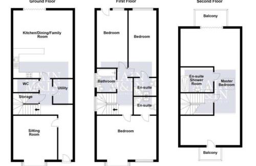 Luxurious New Home Near Airport - Foto 42