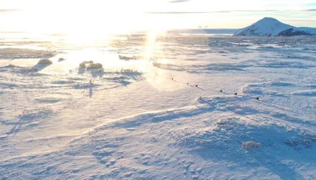 Take in the exapnsive volcanic views