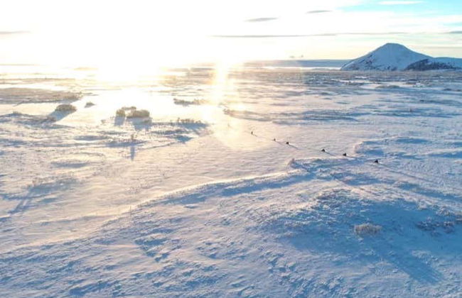 Snowmobile around Lake Mývatn - Photo 5