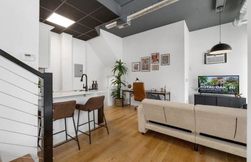 Modern Loft in Downtown Royal Oak - Foto 22