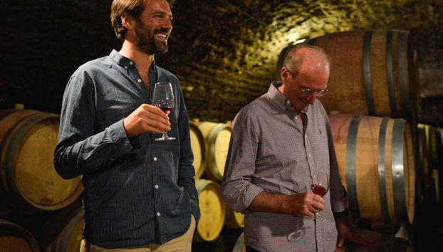 Visitando una bodega de Borgoña