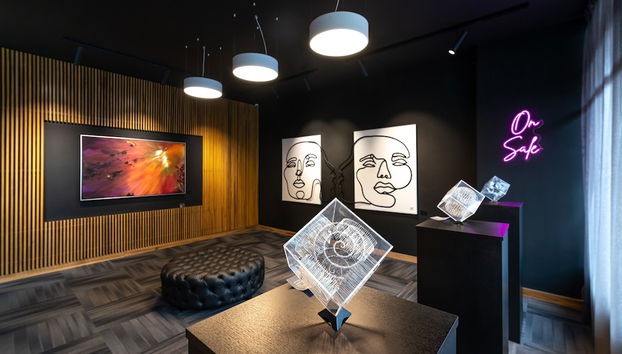 Zona de estar del vestíbulo