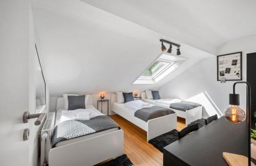 BackHome - BUSINESS&FAMILY - Parken, 3-Zimmer, SmartTV, Balkon, Waschmaschine, ruhige Stadtrand-Lage, Netflix, 60qm, 24h Checkin - Foto 10