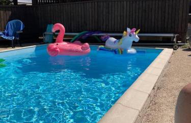 Studio cosy Piscine Rocherfort en Terre Centre - Foto 3