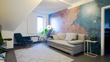 Modernes, zentrales Apartment in Troisdorf, Region Köln Bonn, 3 Etage, maximal für 4 Personen, Parkplatz & Netflix inklusive - Foto 3