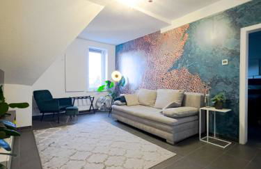 Modernes, zentrales Apartment in Troisdorf, Region Köln Bonn, 3 Etage, maximal für 4 Personen, Parkplatz & Netflix inklusive - Foto 3